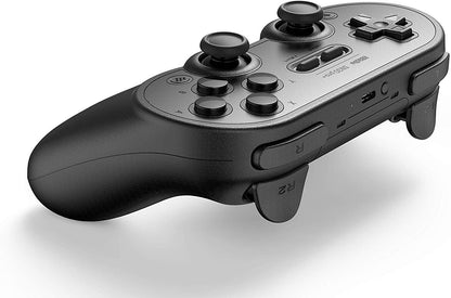Sn30 Pro+ Bluetooth Controller Wireless Gamepad for Switch, PC, Macos, Android, Steam and Raspberry Pi (Black Edition)